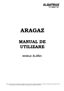 Manual Albatros AL452NXS Aragaz