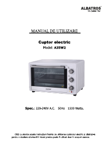 Manual Albatros A35W2 Cuptor