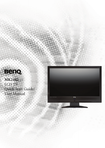 Instrukcja BenQ MK2442 Monitor LCD