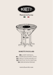 Handleiding Boretti Focolare Barbecue