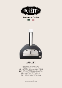Mode d’emploi Boretti Amalfi Four à pizza