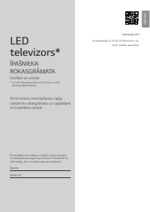 Rokasgrāmata LG 50QNED86B6B Gaismas diožu televizors