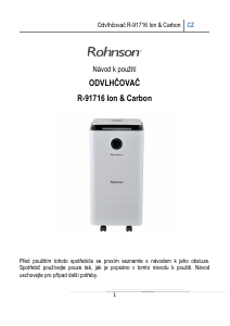 Manuál Rohnson R-91716 Vysoušeč