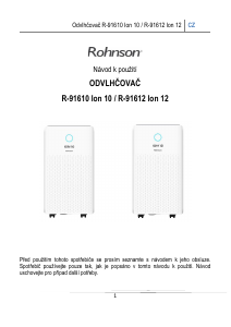 Manuál Rohnson R-91612 Vysoušeč