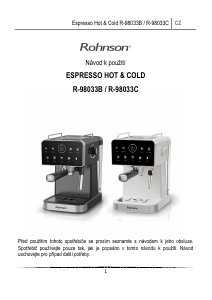 Manuál Rohnson R-98033 Kávovar na espreso