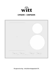 Brugsanvisning Witt CIMP604R Kogesektion