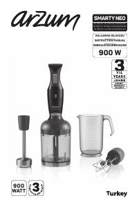Bruksanvisning Arzum AR 1108 Stavmixer