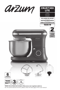 Bedienungsanleitung Arzum AR 1189 Standmixer