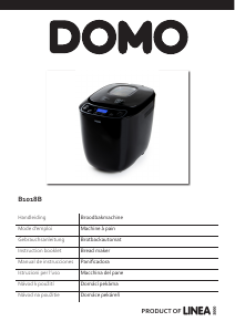 Bruksanvisning Domo B1018B Bakmaskin