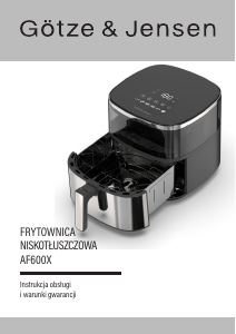 Instrukcja Götze & Jensen AF600X Frytkownica