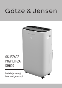 Instrukcja Götze & Jensen DH600 Ogrzewacz