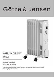 Instrukcja Götze & Jensen OH701 Ogrzewacz