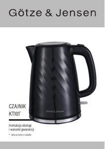 Instrukcja Götze & Jensen KT101K Czajnik