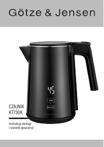 Instrukcja Götze & Jensen KT730K Czajnik