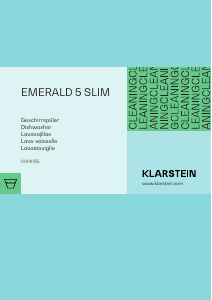 Manuale Klarstein 53041185 Emerald 5 Slim Lavastoviglie