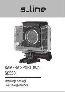 Instrukcja S_Line SC550 Action cam