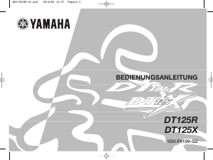 Bedienungsanleitung Yamaha DT125R (2006) Motorrad
