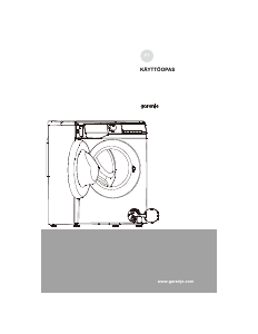 Käyttöohje Gorenje WG2P84A32 Pesukone