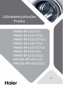 Manuál Haier HW90-BP14357U1 Pračka