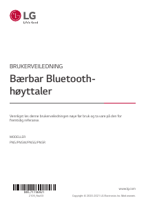 Bruksanvisning LG PN5 Høyttaler