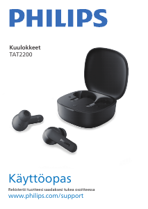 Käyttöohje Philips TAT2200BK Kuuloke