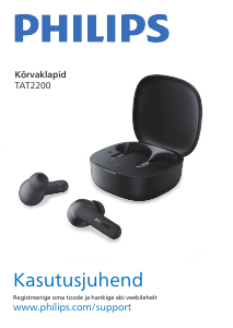 Brugsanvisning Philips TAT2200BK Hovedtelefon