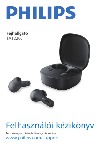 Használati útmutató Philips TAT2200WT Fejhallgató