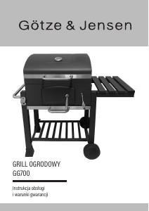 Instrukcja Götze & Jensen GG700 Grill