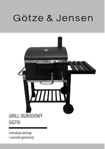 Instrukcja Götze & Jensen GG710 Grill