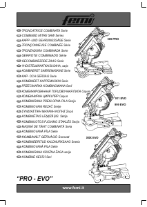 Manual FEMI 305 PRO Fierastrau circular stationar