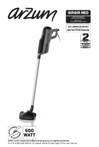Manual Arzum AR 4111 Vacuum Cleaner