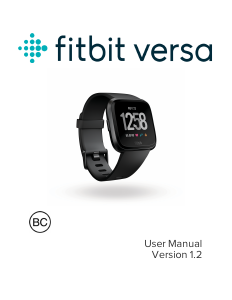 Manual Fitbit Versa Sports Watch