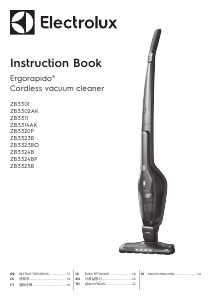 Manual Electrolux ZB3311 Ergorapido Vacuum Cleaner