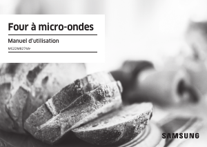 Mode d’emploi Samsung MG22M8274AT Micro-onde