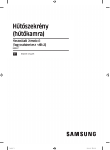 Használati útmutató Samsung BRR29703EWW Hűtőszekrény