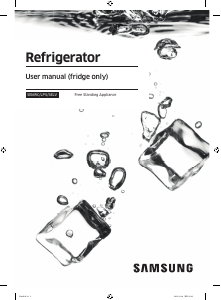 Manual Samsung RR39C7EC5B1 Refrigerator