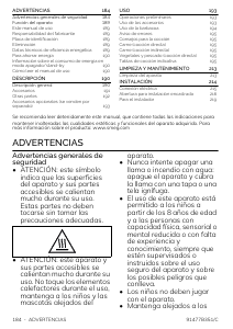 Manual de uso Smeg BBQE60X Barbacoa