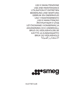Manual Smeg FPF2802BLM Panela