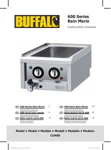 Bedienungsanleitung Buffalo CU480 Bain Marie