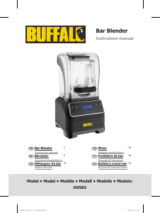 Mode d’emploi Buffalo HX583 Blender