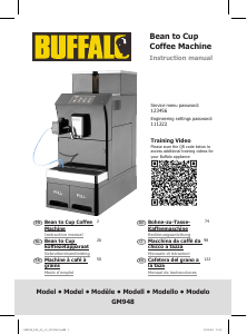 Bedienungsanleitung Buffalo GM948 Kaffeemaschine