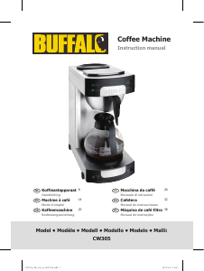 Bedienungsanleitung Buffalo CW305 Kaffeemaschine