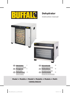 Bruksanvisning Buffalo DB234 Mattorkare