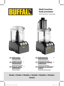 Mode d’emploi Buffalo CK164 Robot de cuisine