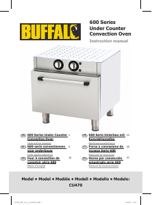 Bedienungsanleitung Buffalo CU470 Backofen