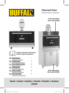 Bruksanvisning Buffalo HX569 Ugn