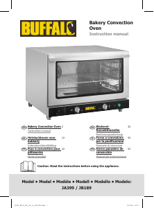 Bruksanvisning Buffalo JB189 Ugn