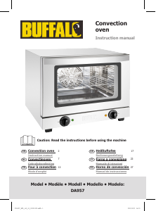 Bedienungsanleitung Buffalo DA957 Backofen