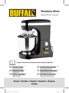Bedienungsanleitung Buffalo HT993 Standmixer