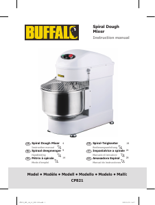 Bedienungsanleitung Buffalo CP821 Standmixer